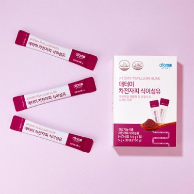 Псилліум - лушпиння насіння подорожнику ATOMY (30 стіків)