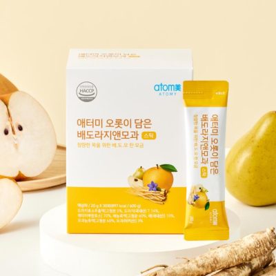 Органічний сік груші та айви для здорового горла ATOMY (30 пакетиків )
